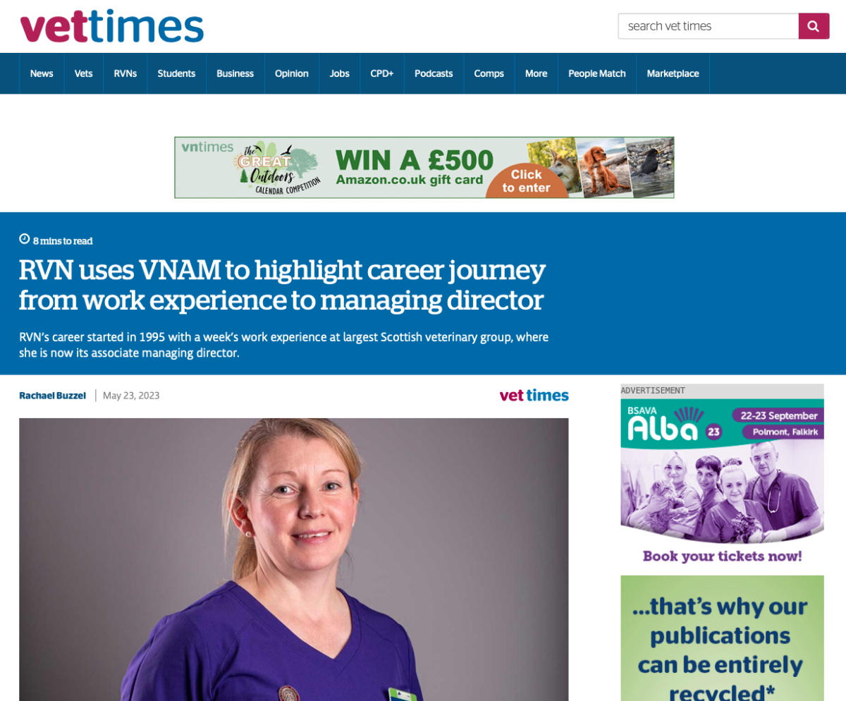 thrums vets vettimes