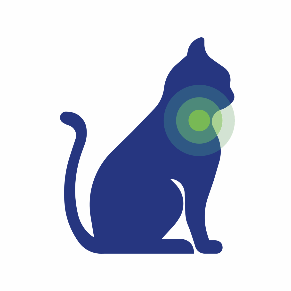 Thrums Vets: Thyroid in cats illustration Thrums Vets: Thyroid in cats illustration