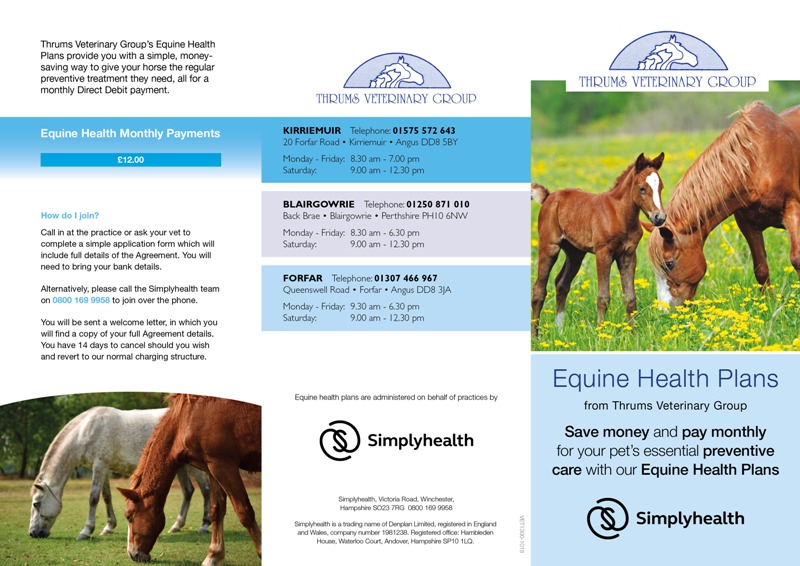 Equine Health Plan