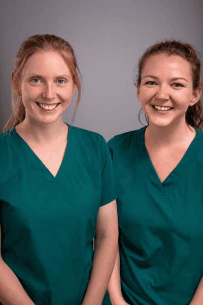 Thrums Vets Cat Advocate Merryn Stewart and Kerry Warden